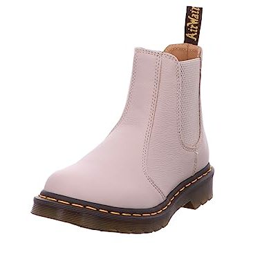Dr. Martens Women's 2976 Virginia Chelsea Boot, Vintage Taupe, 7