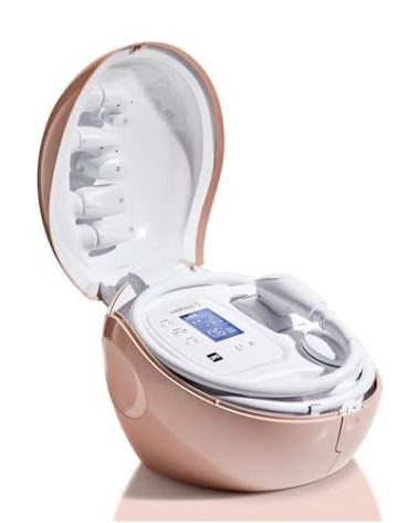 LPG - WELLBOX®[S] - Face & Body Sculpting Device - Age-defying, Toning & Cellulite Reduction Action - 100% Natural Cellular Stimulation Method - SPS+ Technology - Made in France - Beige Nude