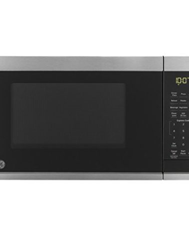 GE Smart Countertop Microwave Oven | Complete with Scan-to-Cook Technology and Wifi-Connectivity | 0.9 Cubic Feet Capacity, 900 Watts | Home & Kitchen Essentials | Stainless Steel