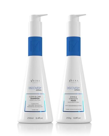 YBERA PARIS Discovery Home Care Express | Restores the DNA of Hair Fiber | Regenerate Hair Treatment with UV Protection