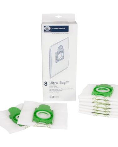 Sebo Airbelt 8300ER Filterbox E E for all Models including 8 Ultra-Bag Filter Bags with Electret Filter CAP by SEBO