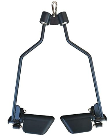 KORIKAHM Adjustable Lat Pull down Bar, Cable Machine Attachments for Gym, Home Gym Fitness T-bar Row Pulldown Attachments, Lat Pull Down Machine Wide Grip Neutral Grip Handle (SP-B08)
