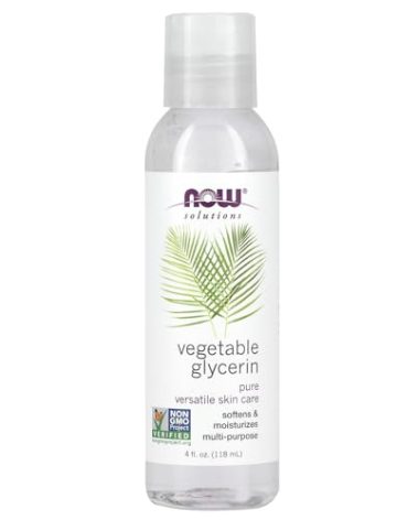 NOW Vegetable Glycerin, 4-Ounce