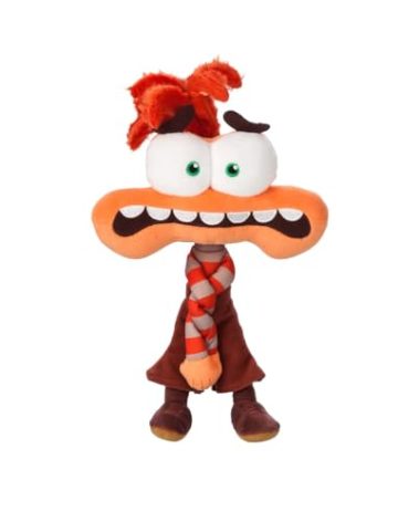 Disney Store Inside Out 2 Plush - Anxiety Emotion Toy - Detailed Sculpting, Embroidered Features, Disney Plush Toys - Part of Inside Out 2 Collection