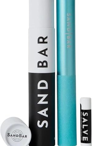 SandBar Callus Remover Tool, File for Hands, Durable Aluminum Tool Callus Shaver, Palm and Heel Dead Skin Removal, Includes Nourishing Salve, Ideal for Athletes, Climbers, and Gym Enthusiasts - Blue