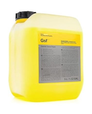 KOCHCHEMIE Gentle Snow Foam - pH Neutral Pre-Cleaning; Works With Foam Cannons & Sprayers; Manual Washing; Safe on Wax & Sealed Surfaces; Cherry Fragrance (5 Liters)