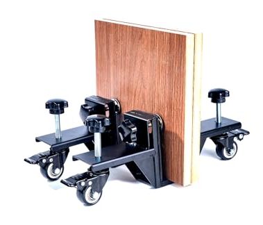 2pcs heavy door installation tool. Professional series door installation hardware tool kit. Lifter dolly for 0 to 2-3/8 inches pre-hung, slab and front doors. Door hanging jig kit.