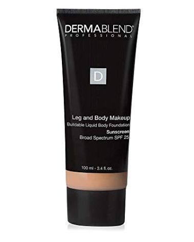 Dermablend Leg and Body Makeup Foundation with SPF 25, 20N Light Natural, 3.4 Fl. Oz.