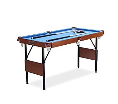 RACK Crucis 5.5-Foot Folding Billiard/Pool Table (Blue Original)