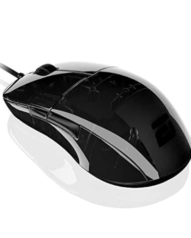 ENDGAME GEAR XM1r Gaming Mouse, Programmable Mouse with 5 Buttons and 19,000 DPI, Dark Reflex