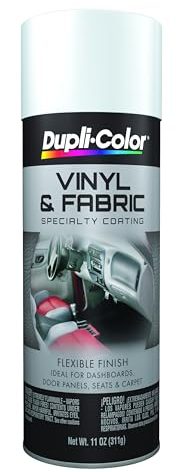 Dupli-Color HVP105 Vinyl and Fabric Coating Spray Paint - Gloss White - 11 oz Aerosol Can