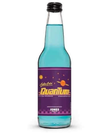 Fallout Nuka-Cola Quantum Soda by Jones Soda 12oz Berry Flavored Drink