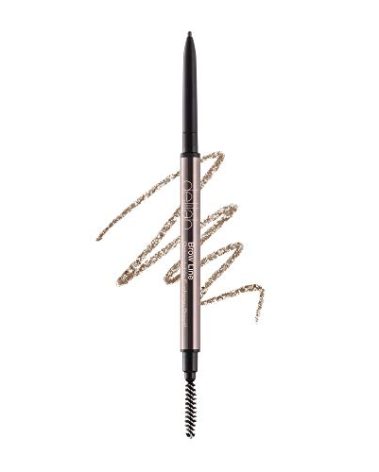 delilah Retractable Eye Brow Pencil with Brush (Shade: Ash), 0.002 oz
