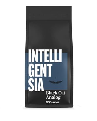Intelligentsia Coffee, Medium Roast Whole Bean Coffee - Black Cat Analog Espresso 12 Ounce Bag