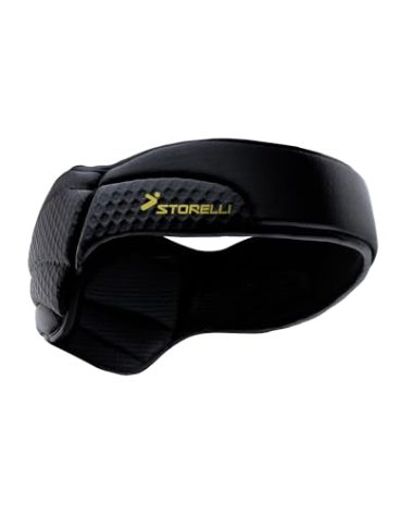 Storelli ExoShield Head Guard, Military-Grade Head Protection, Foam Padding Headband, Official Headgear of US Club Soccer, Black, Size 2