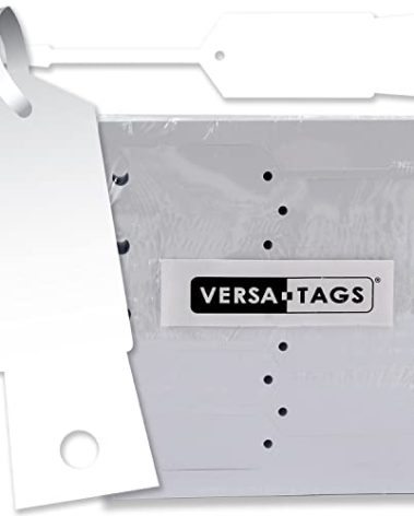 WHITE Self-Locking Arrow Key Tags (1,000 per pack) Size 4 1/2" X 3/4" (WHITE)