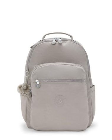 Kipling Women's Seoul 15" Laptop Backpack, Durable, Roomy with Padded Shoulder Straps, Built-In Protective Sleeve