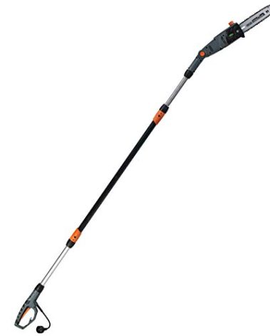 Scotts Outdoor Power Tools PS45010S 10-Inch 8-Amp Corded Electric Pole Saw, Adjustable Head & Oregon Bar and Chain