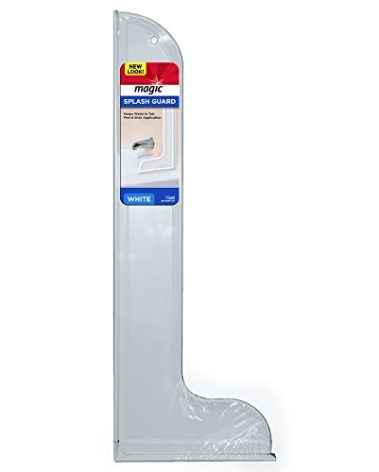 Magic Splash Guard - Prevent Water from Splashing out of the Bath or Shower- White 1 Guard