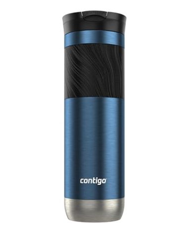 Contigo Byron 2.0 Stainless Steel Travel Mug with SNAPSEAL™ Lid and Grip 24 oz Blueberry