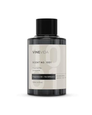 VINEVIDA (4oz) Hotel Fragrance Diffuser Oil - 5 Star Scent for Home - Cold Air Diffuser Oil - Essential Oil No.1001 Inspired by Ritz Carlton