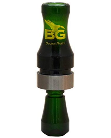 Buck Gardner Calls BGC Double Nasty Duck Call - Camo Green - Double Reed