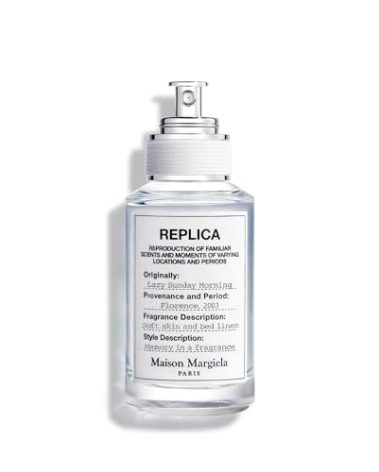 Maison Margiela - Replica - Lazy Sunday Morning Eau de Toilette - Fresh & Floral Fragrance - With Lily of the Valley, Iris Accord & White Musks Accord - 1.0 Fl Oz