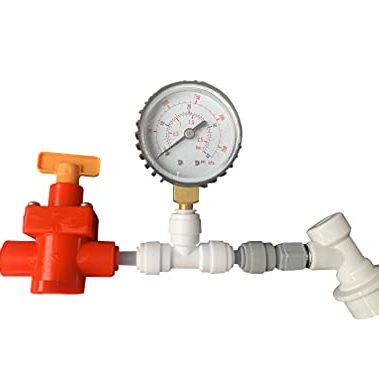 Semfeil Brew BlowTie Diaphragm Ball Lock Keg Beer Spunding Valve For Brewing Complete Kit for Home Brewing Beer Spunding Valve Corny keg Ferment CO2 Constant pressure valve