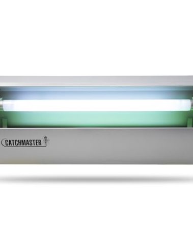 Catchmaster Pro Series Flying Insect Light Trap, Electric UV Light Fly Trap, Silent Adhesive Glue Board, Mosquito Gnat Killer Indoor, UV Lamp Bug Catcher, Pet Safe Pest Control for Home & Garage