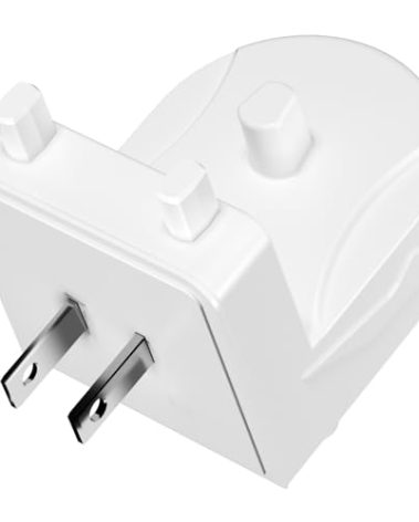 Wireless Electric Toothbrush Wall Charger Compatible with Oral-B and Braun Models (Excluding iO 7/8/9/10 and Pulsonic Series)