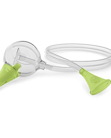 Nosiboo Eco Baby Nasal Aspirator/Nose Sucker - Silent, Portable Nose Cleaner - Mouth-Operated Nose Suction Power