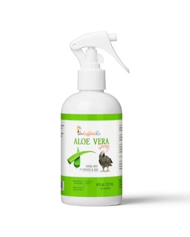 Aloe Vera Bird Spray for All Birds – Soothes Itchy Skin & Feather Plucking – 8oz Odor-Free Mist – Safe if Ingested, Daily Use – Softens Feathers – Natural Formula – Made in USA by UnRuffledRx™
