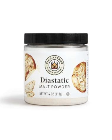 Diastatic Malt Powder 4 oz by King Arthur Flour
