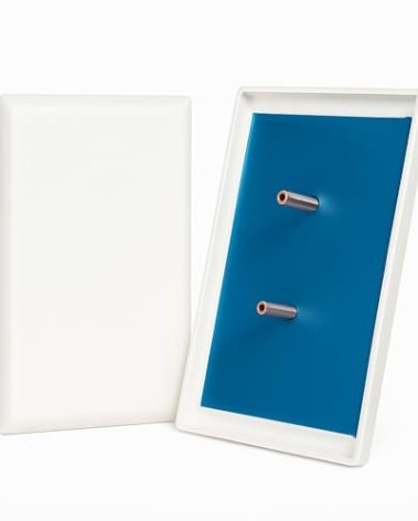 Dream Shield EMF Blocking Device for Electrical Outlets, White (2-Pack)