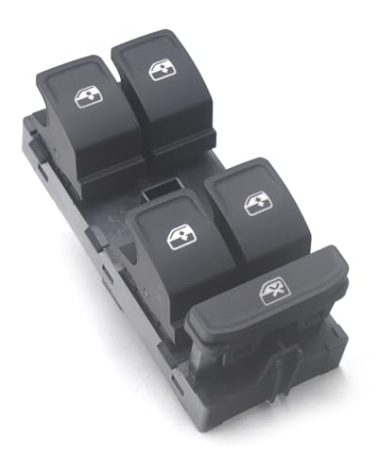 RuiWen VWWS018 Power Window Switch Compatible with VW Golf GTI 2013-2024, Jetta 2020-2024, TI.GUAN 2017-2024, ARTEON 2017-2024, Polo 2018-2024, Atlas 2020-2023, e-Golf 2014-2021