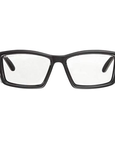 voltX 'VISION' Safety Readers, Full Lens Magnified Reading Safety Glasses (+3.0 Dioptre, Clear lens) ANSI Z87.1+ & CE EN166F - Anti fog coated UV400 lens
