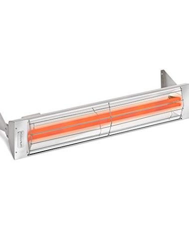 Infratech WD-4024 SS Stainless Steel 39” Dual Element Fixture 4000 Watt, 240 Volt, Stainless Steel