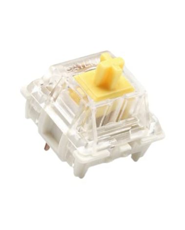 Pack of Gateron ks-9 G PRO Switches for Mechanical Gaming Keyboards | Plate Mounted | Pre Lubed (Gateron PRO Yellow, 90 Pcs)