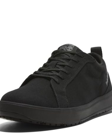 Timberland PRO Unisex Burbank Oxford Soft Toe Slip Resistant Work Shoe, Black, 12W
