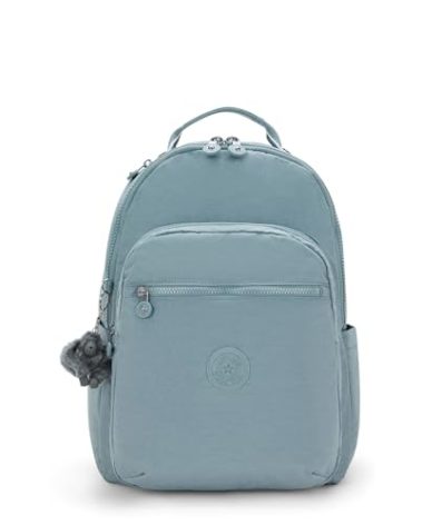 Kipling Women's Seoul 15" Laptop Backpack, Durable, Roomy with Padded Shoulder Straps, Built-In Protective Sleeve