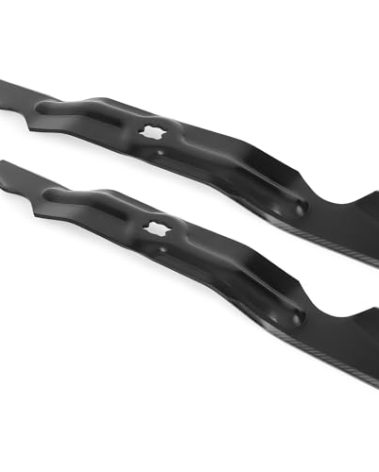 budrash 742-04154 Mower Blades Fit for Cub Cad et 33" Decks, 942-04154A Hi Lift Blade Fit for Cub Cad et CC760 CC760ES CC800, Troy-Bilt, MTD Walk Behind Mower, Replace 742-04154A, 2 Pack
