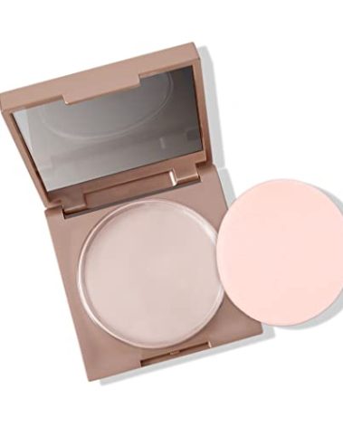 Mally Beauty Poreless Face Defender Blurring Primer & Blotting Setting Powder - Long-Lasting Matte Finish - Tap & Pat Product on Skin - Control Shine - Blurs Pores & Extends Makeup Wear - Full-Size