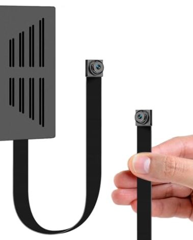 64GB Mini Video Cameras 1080P Portable Nanny Video Loop Recorder with Motion Detection Security Cameras for Outdoor Home Office Security(No WiFi Function)