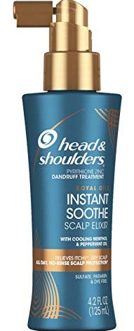 Head & Shoulders Scalp Elixir Royal Oils Instant Soothe 4.2 Ounce (125ml) (3 Pack)