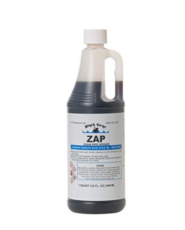 Black Swan 09020 ZAP Drain Pipe Opener, 32 Ounces, Heavy-Duty Formula Clears Clogged Drains & Waste Lines, Thaws Frozen Lines, Disintegrates Organic Matter, Safe for Septic Tanks