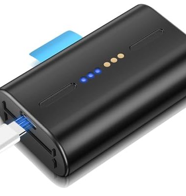 anegine Extra Outdoor Camera Battery Pack 8000mAh with Type C Cable for SimpliSafe Wireless Outdoor Security Cameras (1-Pack)