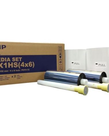 DNP 4x6" Print Media for DS-RX1HS Dye Sub Printer; 700 Prints Per Roll; 2 Rolls Per Case (1400 Total Prints).