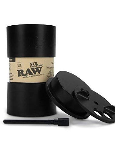 RAW Six Shooter for 1 1/4 Sized Cones | Cone Loader Filling Device | Fills 1,2,3, or 6 Cones at a Time!