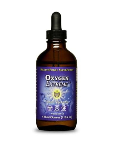 HealthForce SuperFoods Oxygen Extreme - Liquid - 4 Fl Oz Liquid Dropper