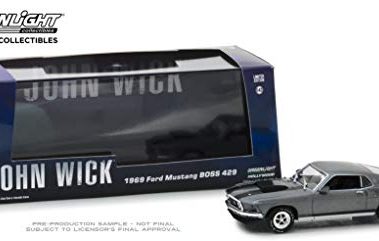 Greenlight 1/43 John Wick (2014) - 1969 Ford Mustang BOSS 429 86540
